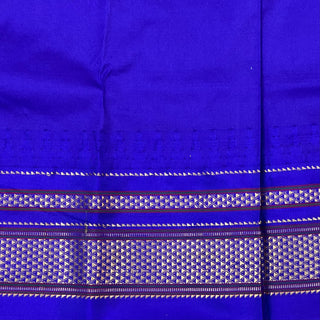 Narayanpet Pure Silk Saree with temple border