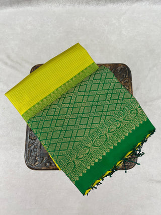 KANCHIPURAM SOFT SILK SAREE