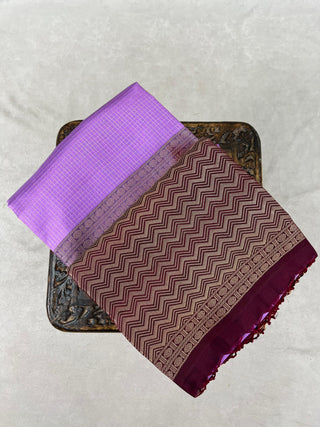 KANCHIPURAM SOFT SILK SAREE