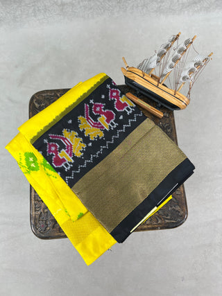 HANDLOOM POCHAMPALLY(IKAT) PURE SILK LEHENGA
