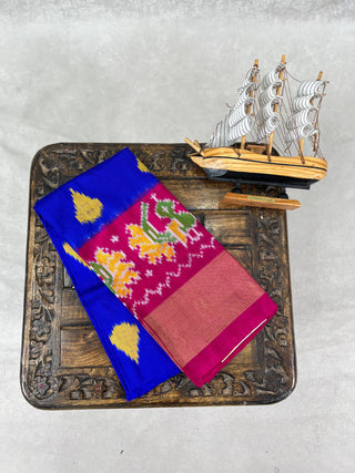 HANDLOOM POCHAMPALLY(IKAT) PURE SILK LEHENGA