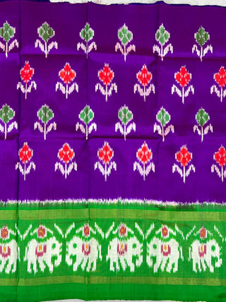 HANDLOOM POCHAMPALLY(IKAT) PURE SILK LEHENGA
