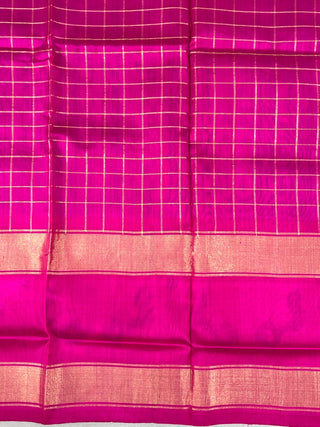 HANDLOOM POCHAMPALLY(IKAT) PURE SILK LEHENGA