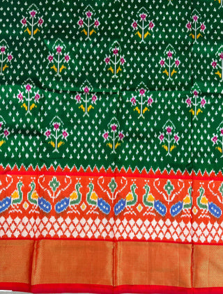 HANDLOOM POCHAMPALLY(IKAT) PURE SILK LEHENGA