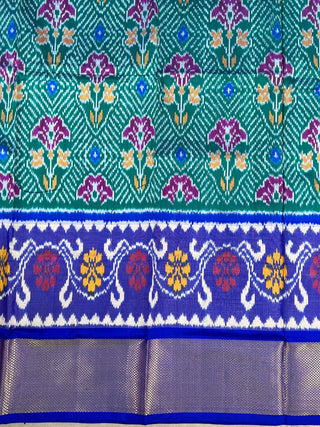 HANDLOOM POCHAMPALLY(IKAT) PURE SILK LEHENGA