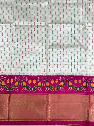 HANDLOOM POCHAMPALLY(IKAT) PURE SILK LEHENGA