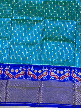 HANDLOOM POCHAMPALLY(IKAT) PURE SILK LEHENGA