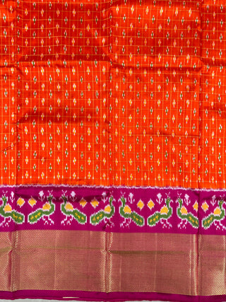 HANDLOOM POCHAMPALLY(IKAT) PURE SILK LEHENGA