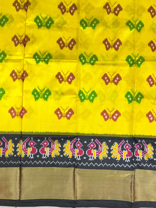 HANDLOOM POCHAMPALLY(IKAT) PURE SILK LEHENGA