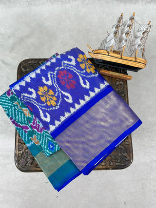 HANDLOOM POCHAMPALLY(IKAT) PURE SILK LEHENGA