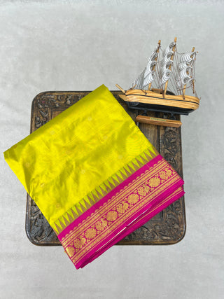 NARAYANPET 9-YARD PURE SILK SAREE