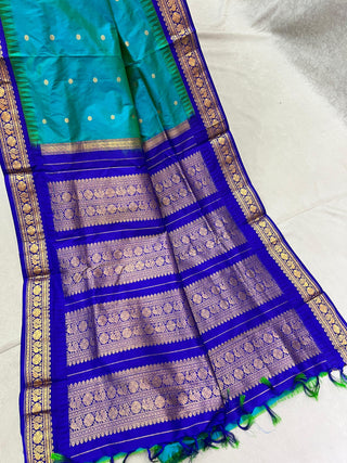 NARAYANPET 9-YARD PURE SILK SAREE