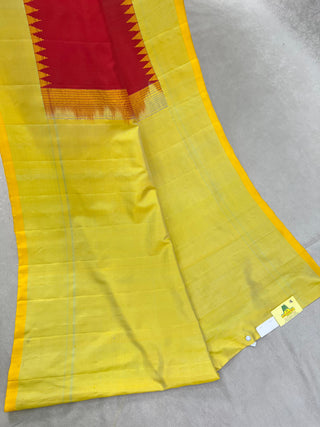 GADWAL PURE SILK WITHOUT ZARI HANDLOOM SAREE