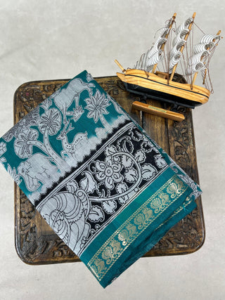 KALAMKARI FANCY SAREES