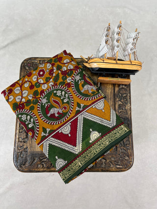 KALAMKARI FANCY SAREES