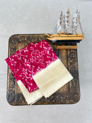 HANDLOOM POCHAMPALLY(IKAT) PURE SILK DUPATTAS