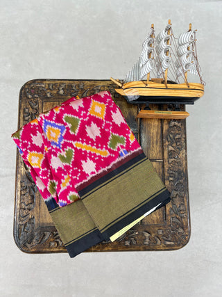 HANDLOOM POCHAMPALLY(IKAT) PURE SILK DUPATTAS