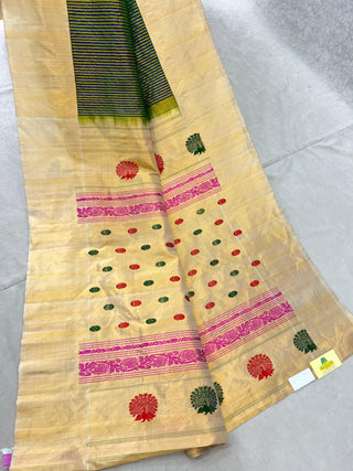 GADWAL TISSUE PURE SILK PAITHANI SAREE