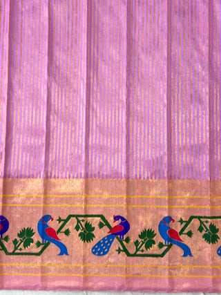 GADWAL TISSUE PURE SILK PAITHANI SAREE