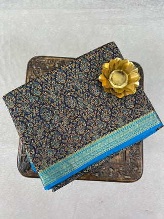 KANCHIPURAM PRINTED PURE SILK SAREE