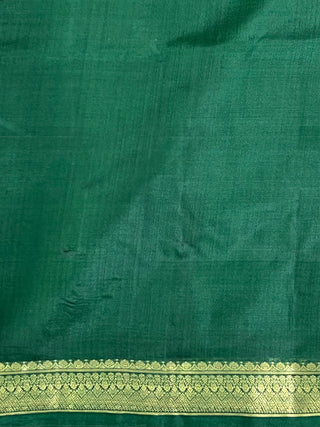 KANCHIPURAM PRINTED PURE SILK SAREE