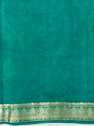 KANCHIPURAM PRINTED PURE SILK SAREE