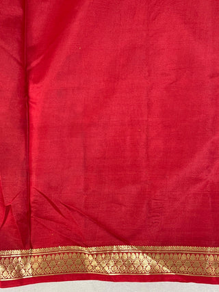 KANCHIPURAM PRINTED PURE SILK SAREE