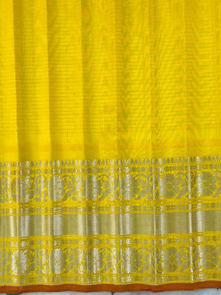 GADWAL PURE SILK CHECKS BUTTA SAREE