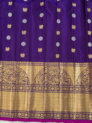 GADWAL PURE SILK HANDLOOM BUTTA SAREE