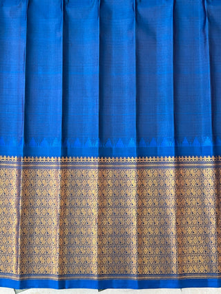 GADWAL PURE SILK HANDLOOM CHECKS BUTTA SAREE