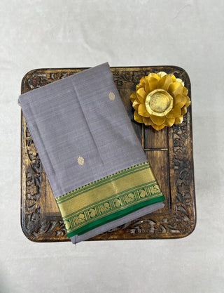 KANCHIPURAM PURE SILK SMALL BORDER SAREE