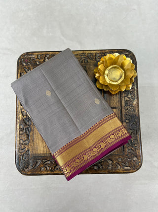 KANCHIPURAM PURE SILK SMALL BORDER SAREE