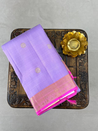 KANCHIPURAM PURE SILK SMALL BORDER SAREE