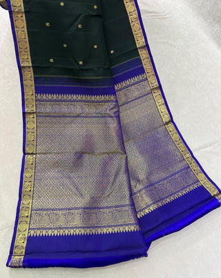 KANCHIPURAM PURE SILK SMALL BORDER SAREE