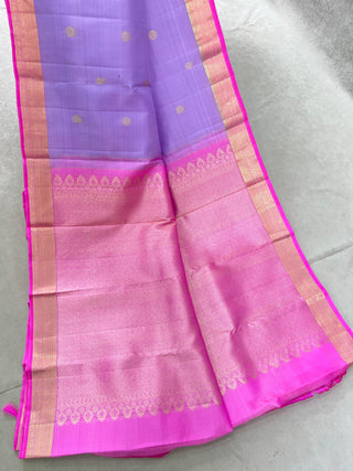 KANCHIPURAM PURE SILK SMALL BORDER SAREE