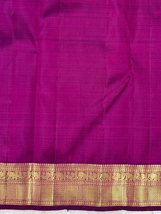 KANCHIPURAM PURE SILK SMALL BORDER SAREE