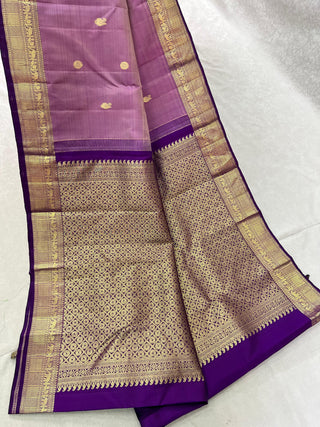 KANCHIPURAM PURE SILK SMALL BORDER SAREE