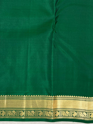 KANCHIPURAM PURE SILK SMALL BORDER SAREE