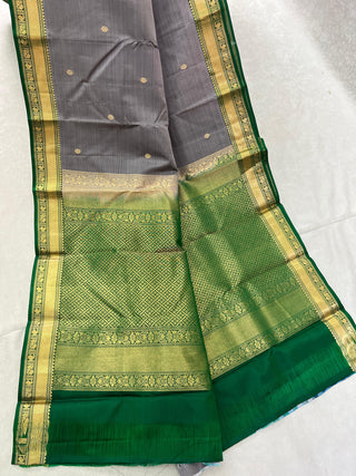 KANCHIPURAM PURE SILK SMALL BORDER SAREE