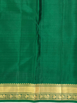 KANCHIPURAM PURE SILK SMALL BORDER SAREE