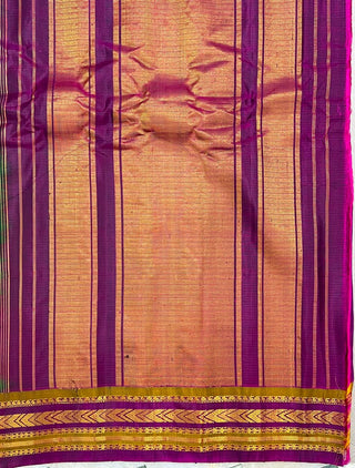 GADWAL PURE COTTON CHECKS HANDLOOM SAREE