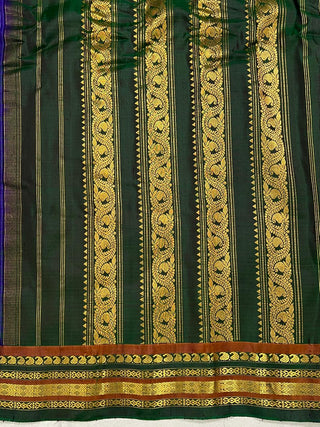 GADWAL PURE COTTON CHECKS HANDLOOM SAREE