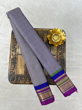 GADWAL PURE COTTON CHECKS HANDLOOM SAREE