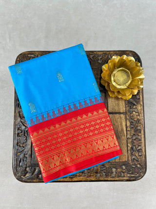 SEMI GADWAL SAREE