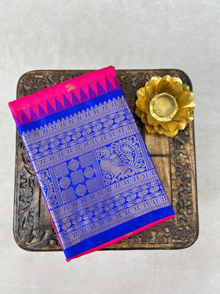 SEMI GADWAL SAREE