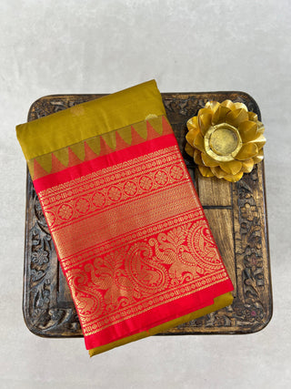SEMI GADWAL SAREE