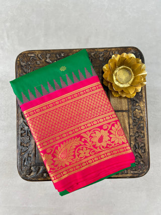 SEMI GADWAL SAREE