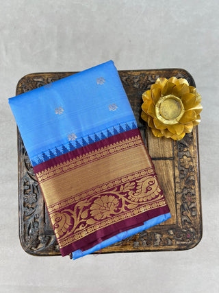 SEMI GADWAL SAREE