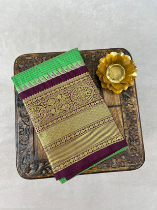 SEMI GADWAL SAREE