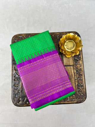 SEMI GADWAL SAREE